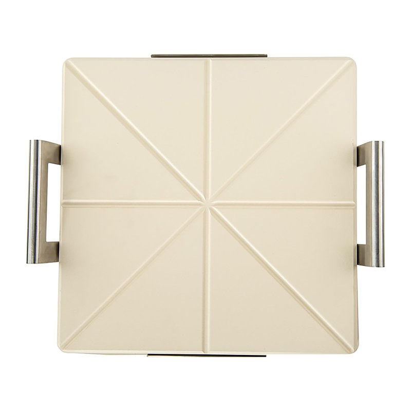 Nordic Ware 14-Inch Square Pizza and Baking Stone, Oven Safe and Grill Safe Cordierite with Stainless Holder
