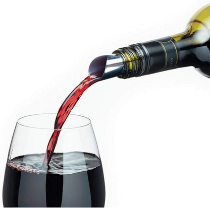 Selection of Colorfully Printed Wine Disc Pourer Bundles, Stop the Drop (6)