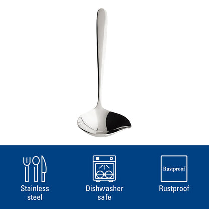 Villeroy & Boch Daily Line Small Gravy/Sauce Boat Ladle, 7 x 3 x 1.75 in