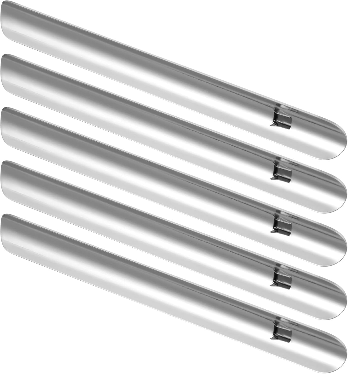 NOLITOY 5pcs Crumb Sweeper, Stainless Steel Scraper for Restaurant Table Bread Cleaning, Waiter Servers Tool