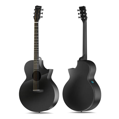 Enya X3 PRO Carbon Fiber Acoustic Electric Guitar with Built-in Effects & Bluetooth Speaker, 41" Smart Travel Guitar for Beginners & Performers, AcousticPlus SP1 Pickup, Gig Bag Included