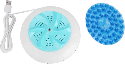 AYNEFY Ultrasonic Washing Machine, USB Powered Portable Turbine Washer for Traveling Camping Home College Dormitory
