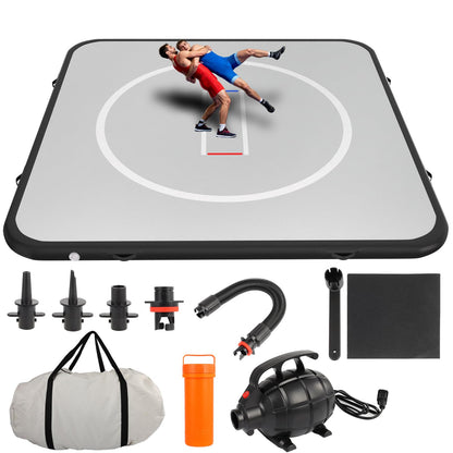 Olenyer 10x10FT Inflatable Wrestling Mat for Home
