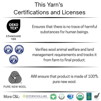 Luca-S Yarns Set of 2 Superwash Sock Wool for Knitting, 4-Ply Sock Yarn from 75% Pure Wool - 25% Polymide, 50g Durable & Machine Washable for Perfect Knitted Socks