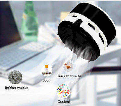 Mini Vacuum Cleaner, Portable Handheld Cordless Crumb Sweeper, Multifunction Cleaning for Home Office Keyboard and Car,