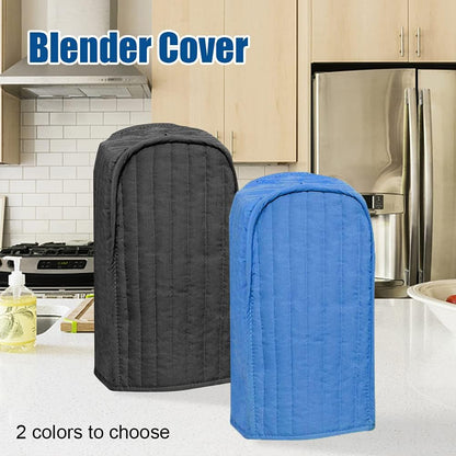 Blender Dust Cover, Stand Mixer or Coffee Maker Appliance Cover, Anti Fingerprint Polyester for Home Kitchen (Blue)