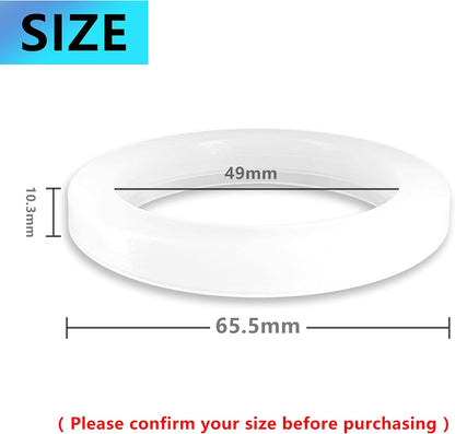 NEOUZA 54mm Brewing Group Head Silicone Gasket, 2Pcs Espresso Machine O-Ring for Breville Sage Coffee Maker
