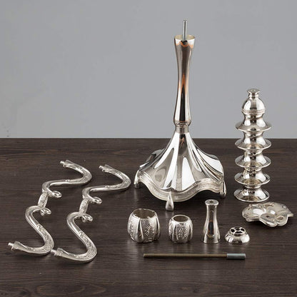 XILIN-1987 Candle Holderss European 5 Head Candlestick Romantic Candlelight Dinner Supplies Hotel Home Candlestick Decoration Decorative Candlestick