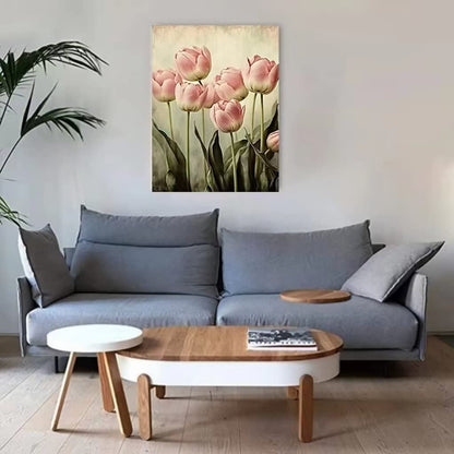 RMSGOZO Mountain Valley Steam Train Diamond Painting - Silent Forest Diamond Art Kits, Exquisite Full Circle Gemstone Fine Rhinestone Art Kit for Beginners, for Room Decor (12 X 16 Inch)