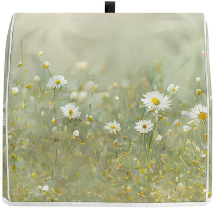 Realistic Daisy Print Stand Mixer Covers, Washable Kitchen Appliance Cover for Tilt Head and Bowl Lift Models