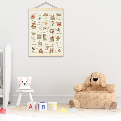 BirtDerr Woodland Nursery Decorations, Forest Nursery Decor, Boy Room Wall Decor, Jungle Decoration For Kids