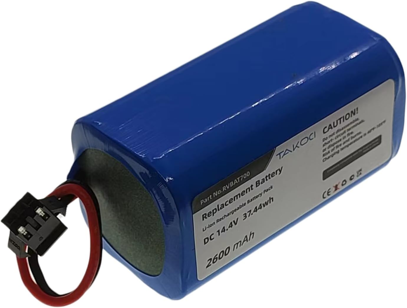 Replacement Shark RVBAT700 Battery for Shark ION Robot RV720, RV750, RV700 Vacuum Cleaners