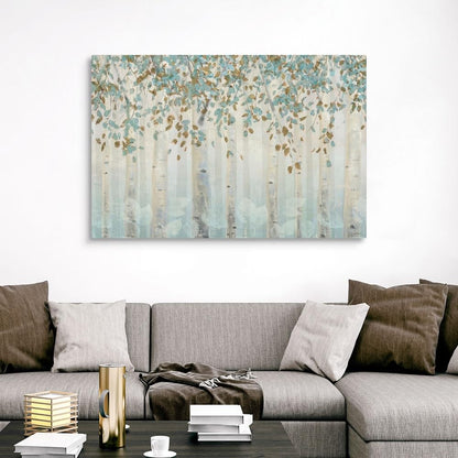 CANVAS ON DEMAND Dream Forest I Canvas Wall Art Print by James Wiens, Abstract, Contemporary, Home Decor, Design, Autumn Artwork,60" x40in