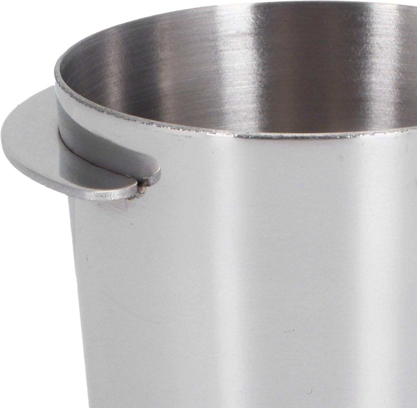 Coffee Dosing Cup, 51mm Stainless Steel Mug for Coffee Machine Handle, Coffee Powder Feeder for Milk Tea Shops, Homes,