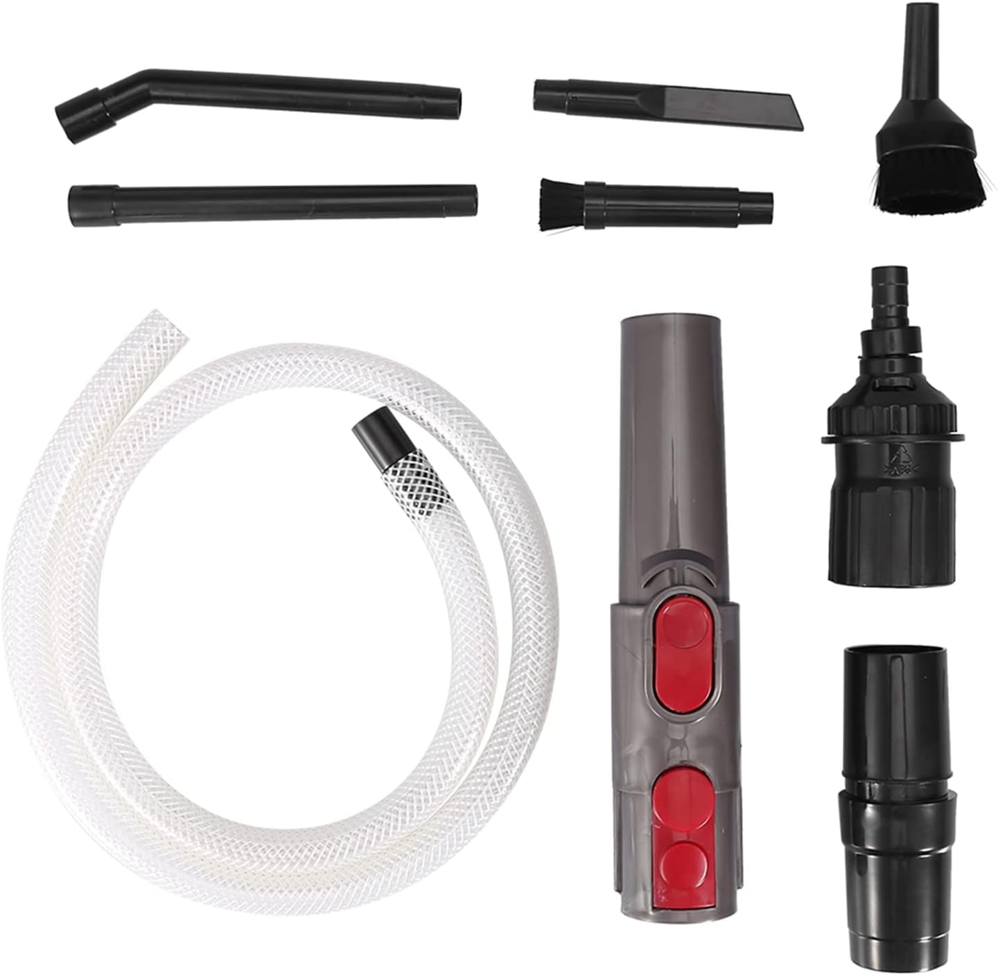 Car Kit Sewing Machine Vacuum, 26×19×6, 9pcs Mini Micro Vacuum Cleaners Adapter Tool
