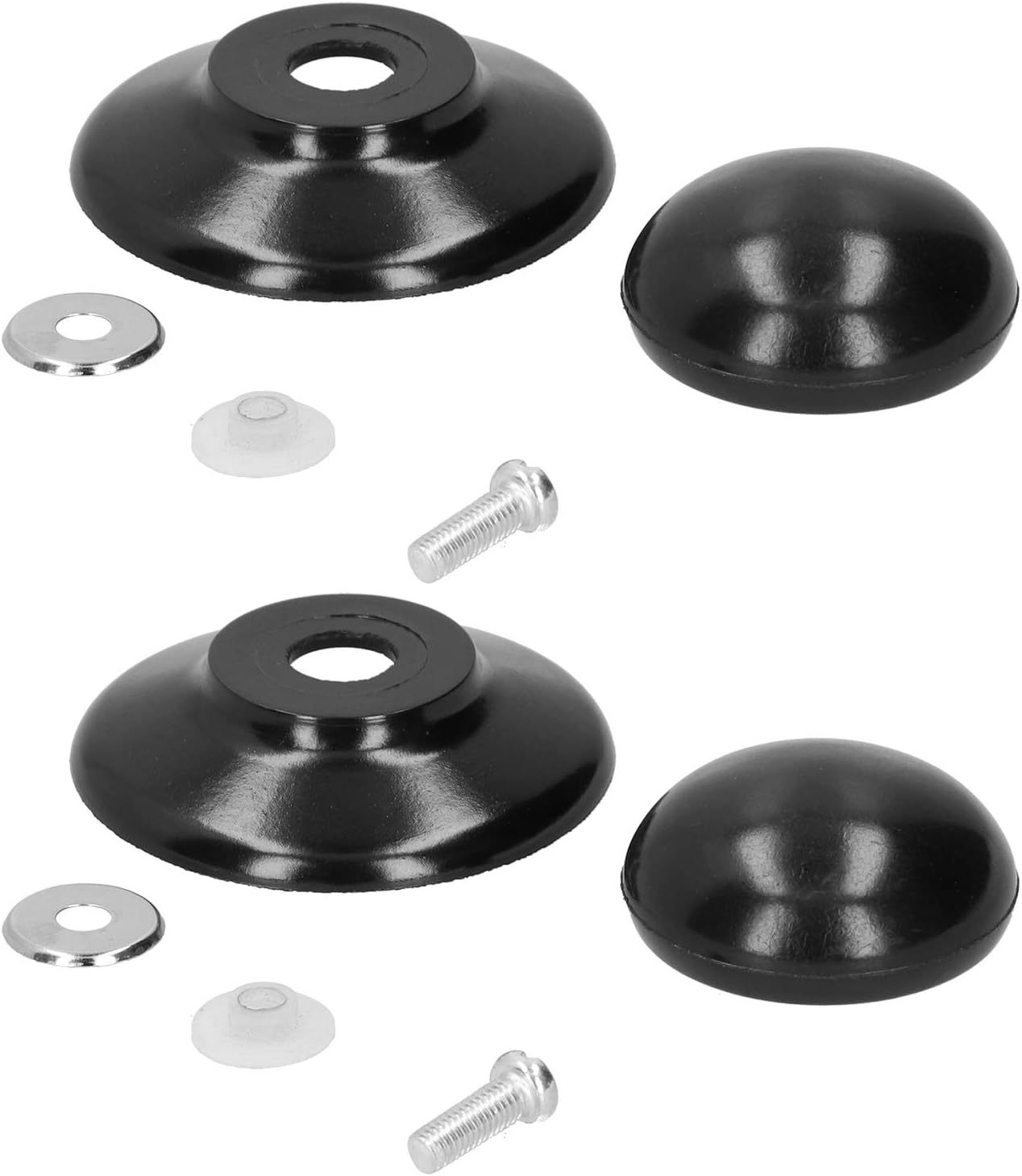 Pot Lid Knob Vent Replacement Handles for Universal Electric Frying Pan, Glass Handle Stock, Stainless Steel 2Pc