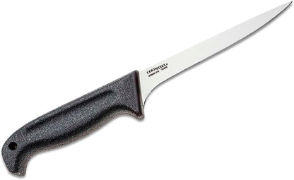 Cold Steel 6" Filet Knife - German 4116 Stainless Steel Fixed Blade for Game & Fish Processing