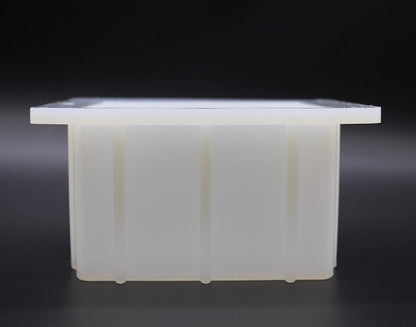 Mose Cafolo Silicone Soap Molds Square Handmade Small Loaf Bar DIY Swirl Making Mould