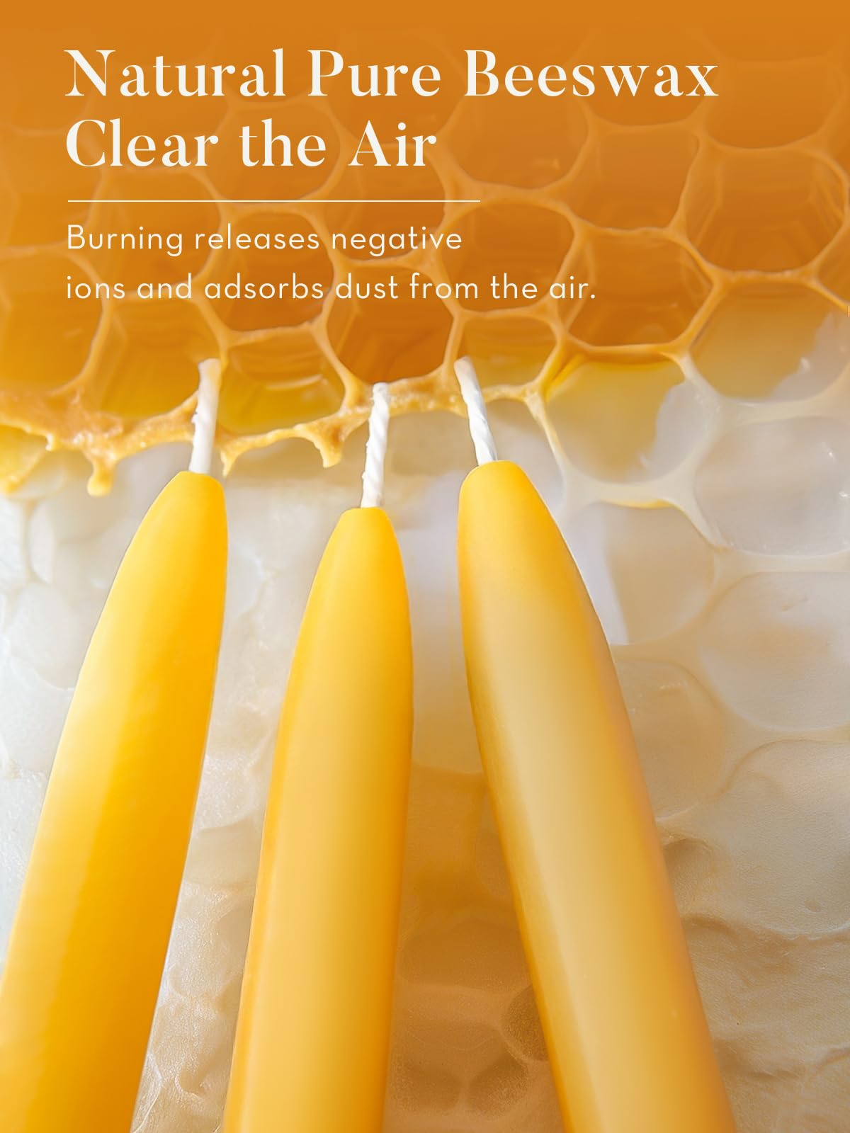 Beeswax Candle Set - 12PC Tea Lights + 12PC Taper Candles + 3PC Pillar Candles | Unscented Dripless Smokeless Clean Burning Long Lasting Candles for Wedding Home Decor Dinner Church Holiday
