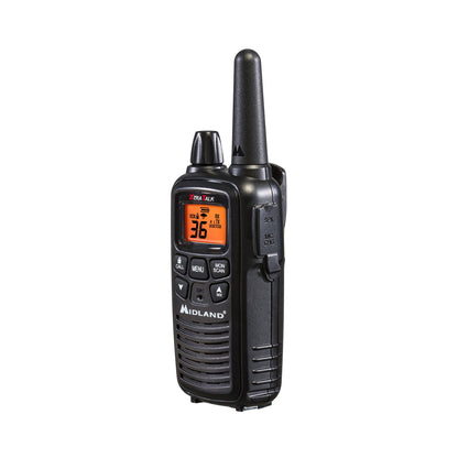 Midland LXT600VP3 36 Channel FRS Two-Way Radio - Up to 30 Mile Range Walkie Talkie - Black (Pack of 6)
