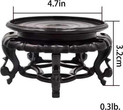 fengshuisale Stand4.7 Oriental Furniture Fishbowl Stand Vase Base Stable Home Decoration Display