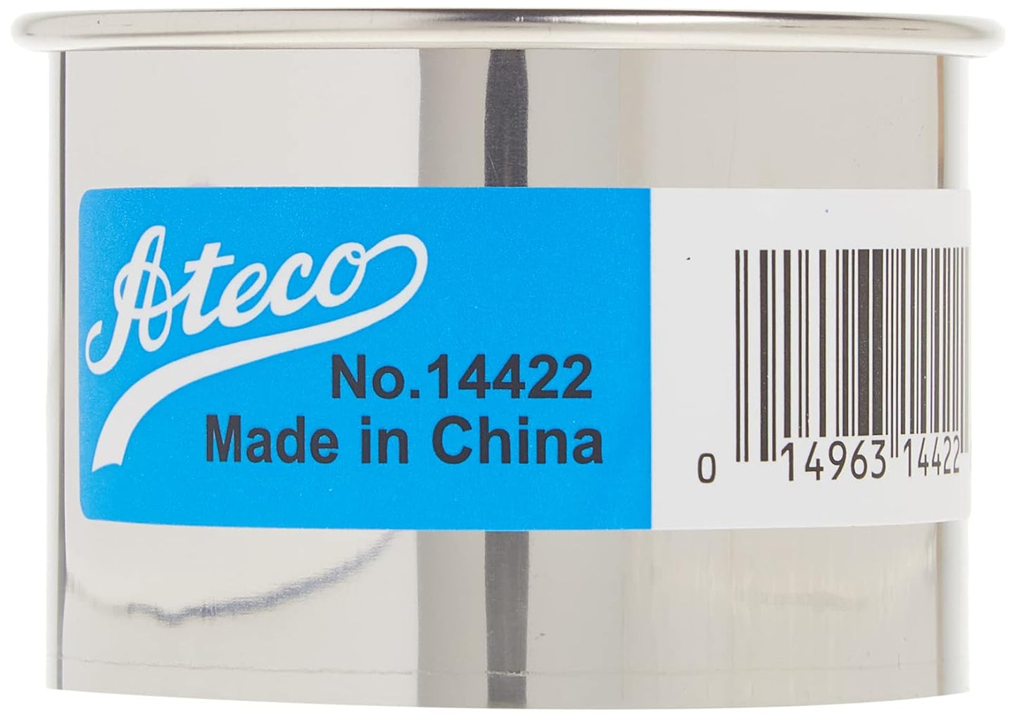 Ateco 14422 2 1/2" Stainless Steel Doughnut Cutter