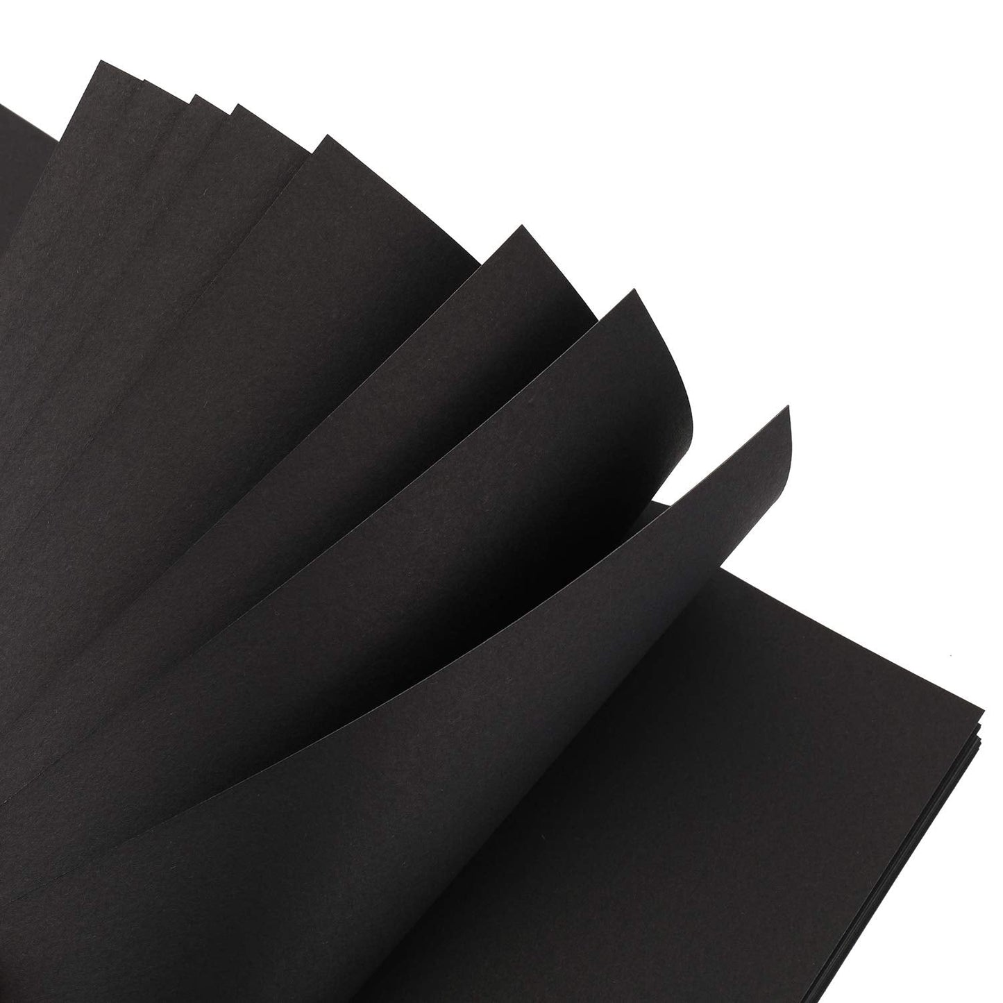 Tosnail 2 Pack 80 Pages Scrapbook Album, 12 x 8 Inches Photo Album Memory Book, Total 160 Pages - Black