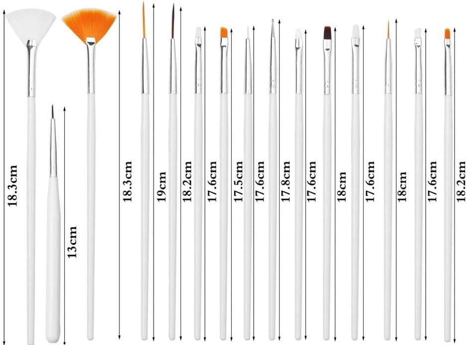 30 Pcs Cake Painting Brushes, Baking Brushes for Decorating Fondant, DIY Tools Set for Cake Decorating.
