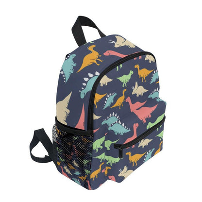 Cute Kids Back Pack Colorful Dinosaur Todder Backpack Lightweight Preschool Kindergarten Book Bag Practical and Durable Daycare Bag for Travel,Toys