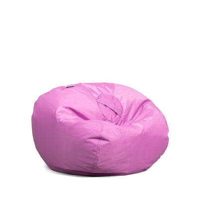 Big Joe Classic Bean Bag Chair, Mini Clouds Oat Smartmax, Durable Polyester Nylon Blend, 2 feet Round