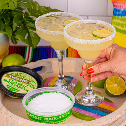 Rimmer, 4 (Pack 1) Twang Flavored Salt Classic, for Margaritas, Mocktails, Smoothies and Micheladas, Ounce