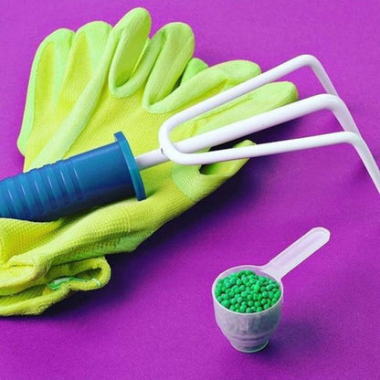 Plastic Measuring Scoop, 2.5 cc | 1/2 teaspoon | 2.5 mL Long Handle Spoons for Baking Supplies, Set of 3