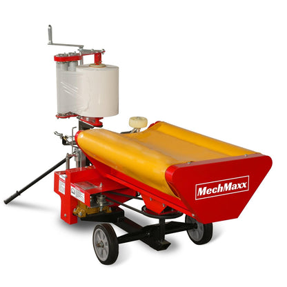 MechMaxx 7HP 212cc Gasoline Engine Powered Bale Wrapper, 20 inch Wrapping Diameter, HW20