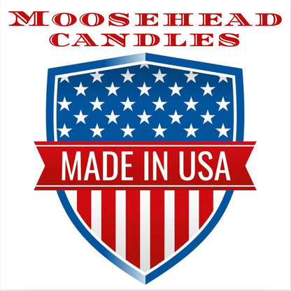 Moosehead candles Leather & Lace Scented Wax Melts – 4 Pack of Bold and Feminine Home Fragrance – Leather, Vanilla, and Floral Blend – Hand-Poured Supports Animal Rescue