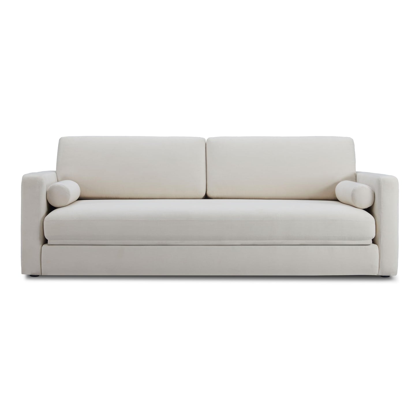 Tov Furniture Ryan Cream Upcycled Linen Sofa Bed