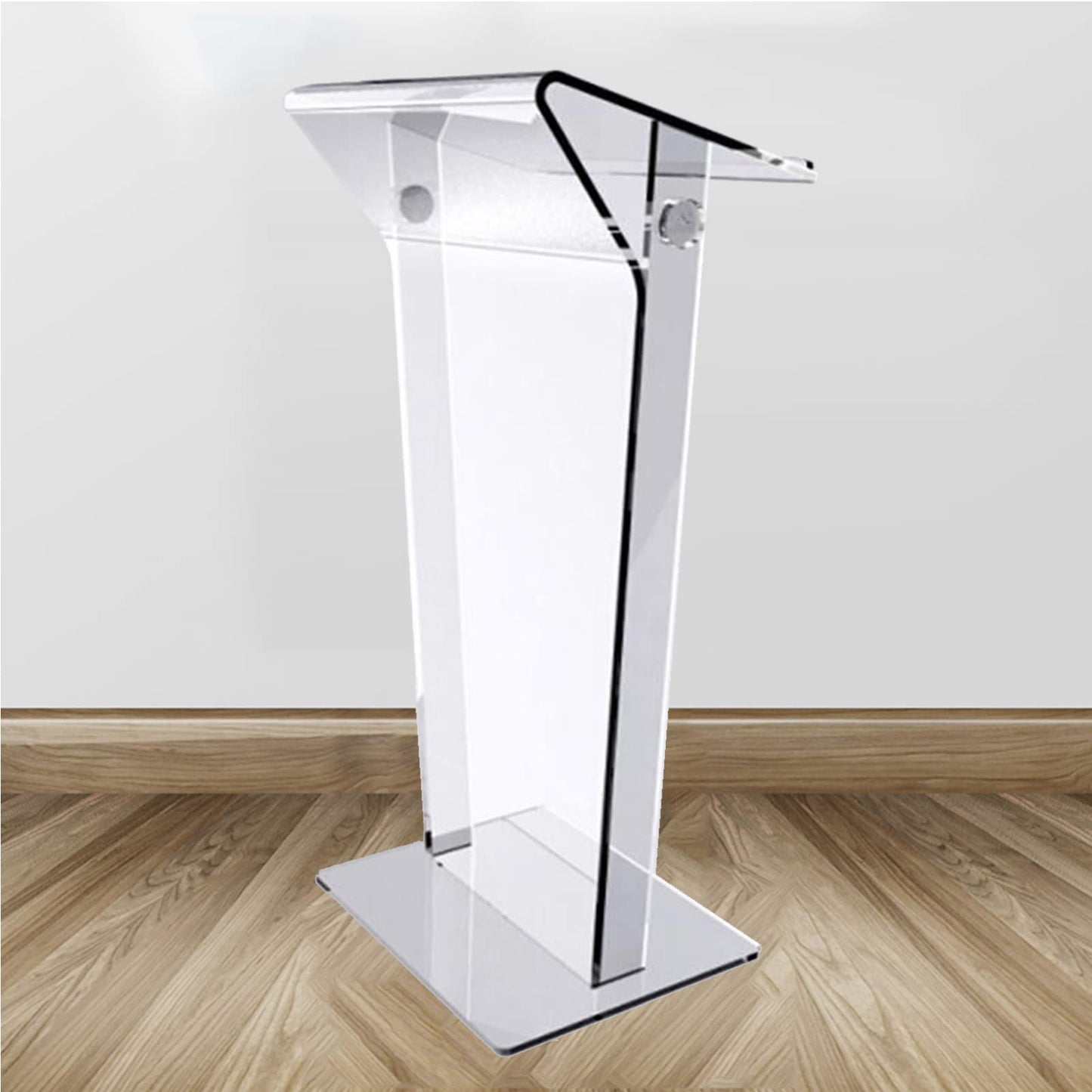 Lectern Podium Stand,Vertical Podium School Training Lecture Church Event Celebration Host Stage Hotel Reception Desk