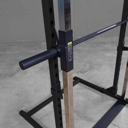 Body-Solid Best Fitness (BFSM250) Smith Machine Without LAT Attachment, Home and Commerciala Gym Strength Training with Safety Bars (Midnight Black)