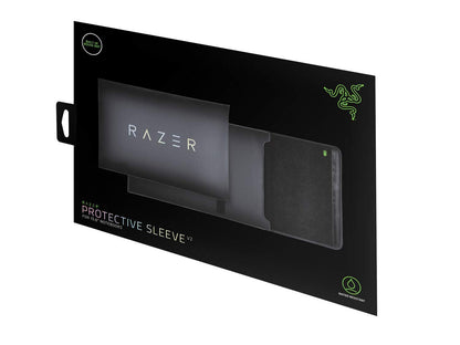 Razer 13" Neoprene Laptop Sleeve: Scratch & Water-Resistant - Padded Interior Lining - Snag-Free Velcro - Flip-Out Mouse Mat - Classic Black