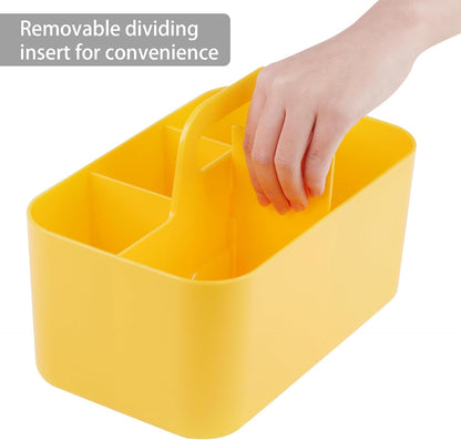 Tiawudi 2 Pack Caddy Organizer with Handle, Portable Storage for Cleaning, Bath, Makeup, Art, Craft, Classroom