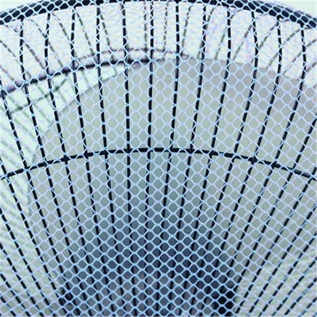 Blue Round Electric Fan Dust Cover Net, Mesh for Pedestal, Standing, Wall, Oscillating Table Fans