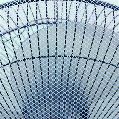 Blue Round Electric Fan Dust Cover Net, Mesh for Pedestal, Standing, Wall, Oscillating Table Fans