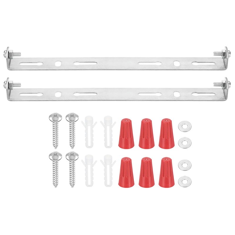 PATIKIL 180mm (7.1") Universal Light Fixture Mounting Bracket Kit, 2 Set Light Crossbar Ceiling Light Plate with Screw for Wall Lights Ceiling Lighting Pendant Chandelier