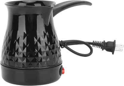Even Heating Coffee Maker, Dual Anti-Scald Design, Removable Handle, 110V, 600ml