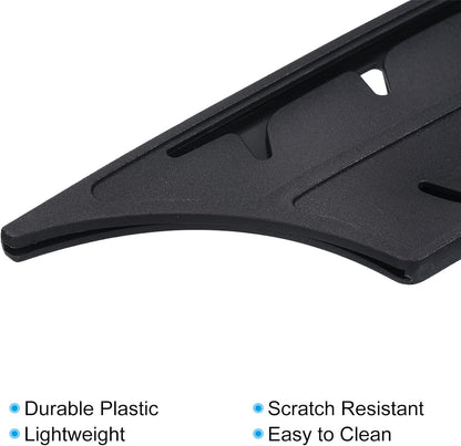 PATIKIL Plastic Safety Knife Cover Sleeves, 2 Pack for 7" Nakiri Knife, Universal Blade Protector, Black