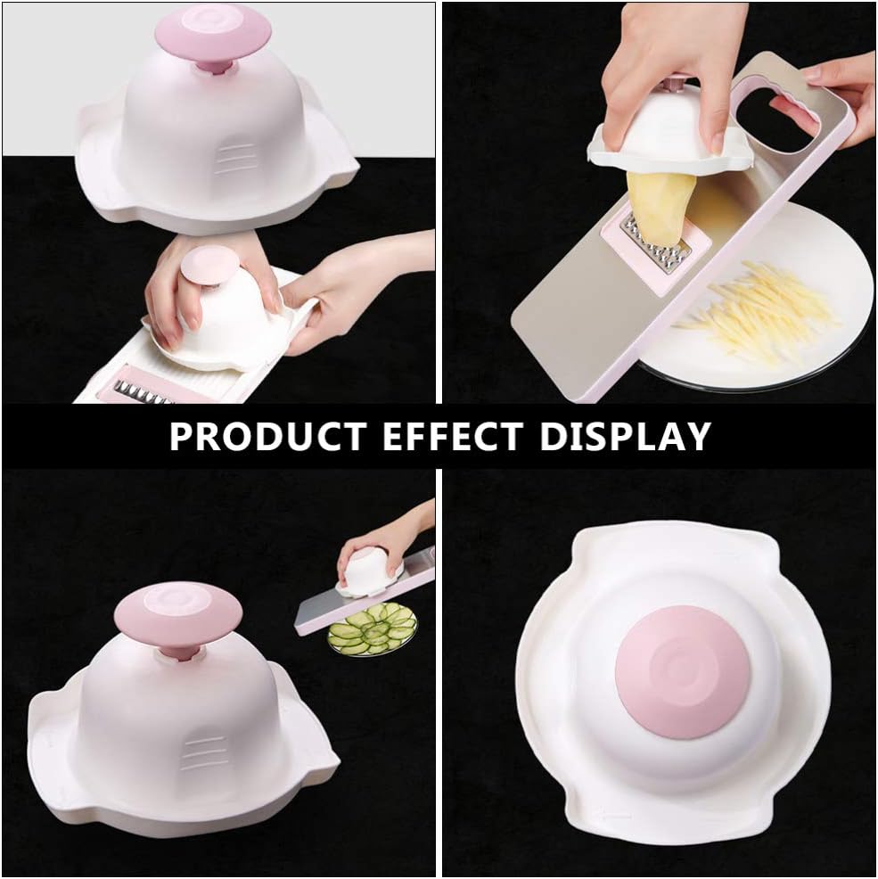 DOITOOL 2PCS Hand Finger Protectors - For Mandolin Slicer, Vegetable Grater, Kitchen Food Slicer, Durable Plastic, Easy