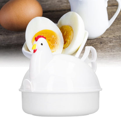 Rapid Egg Cooker, 4 Egg Capacity Electric Cooker for Hard Boiled, Poached, Scrambled Eggs for Home Kitchen