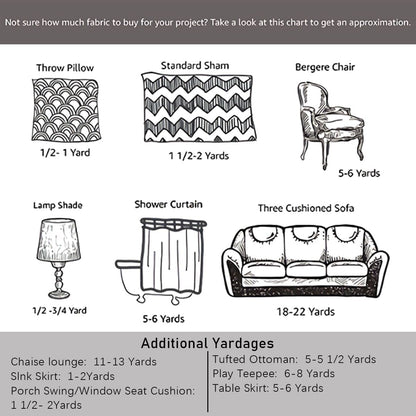 Dandelion Fabric by The Yard Black and White Blooming Flower No Stretch Fabric for Handmade Supplies Wild Outdoor Botanical Plants Soft Flannel Polyester Fabric for DIY Home Accents 2 Yard Bolt,72x59