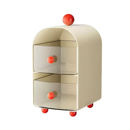 Tea bag coffee storage box. Double-layer drawer style acrylic tea bag rack, desktop tea storage, pantry, kitchen, cabinet.