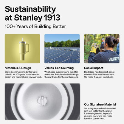 STANLEY Quencher H2.0 Tumbler - 20 oz Insulated Stainless Steel Cup with Handle & Straw | BPA-Free | Lilac