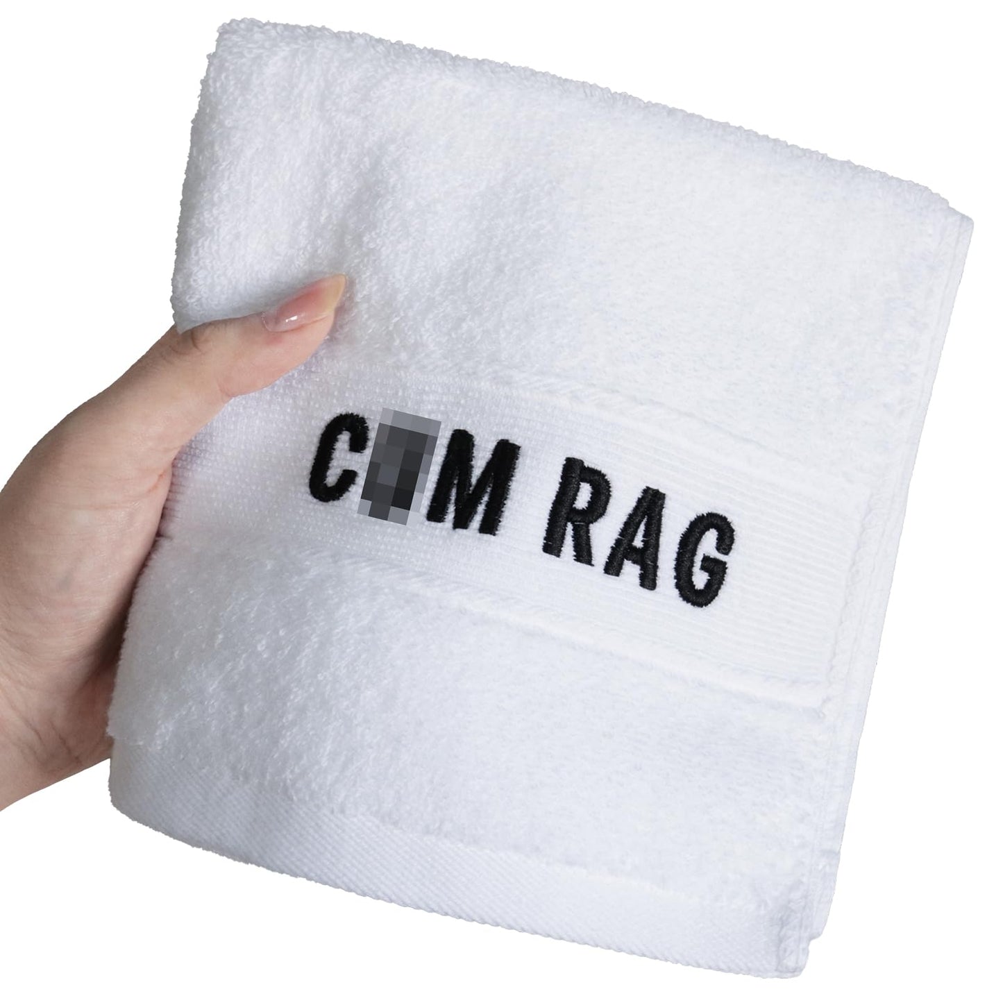 KISSHAKE Funny Gifts for Him, Anniversary for Men Boyfriend Husband, Mens Birthday Gift Ideas, Unique Christmas Stuff Gag Gift Baskets for Men Friends, 100% Cotton Hand & Face Towels